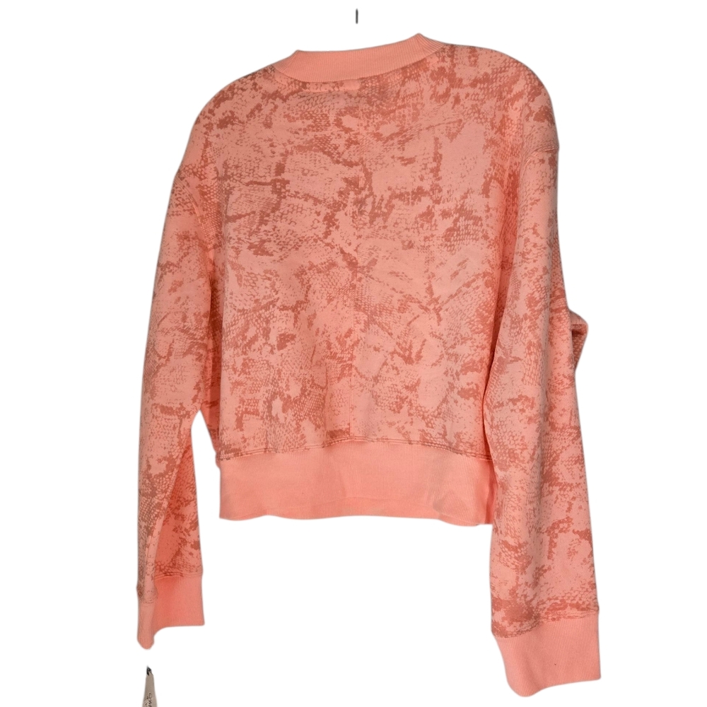Calvin Klein Performance Coral Patterned Sweatshirt Size Large - Picture 6 of 11